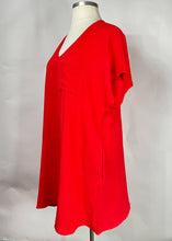 Load image into Gallery viewer, Red Air Flow Dress