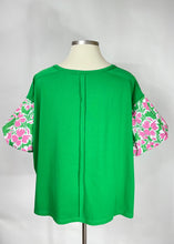 Load image into Gallery viewer, Kelly Floral Sleeve Top