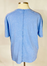 Load image into Gallery viewer, Sky Blue Washed Tee