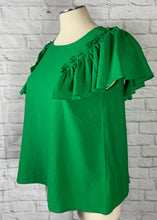 Load image into Gallery viewer, Kelly Ruffle Blouse