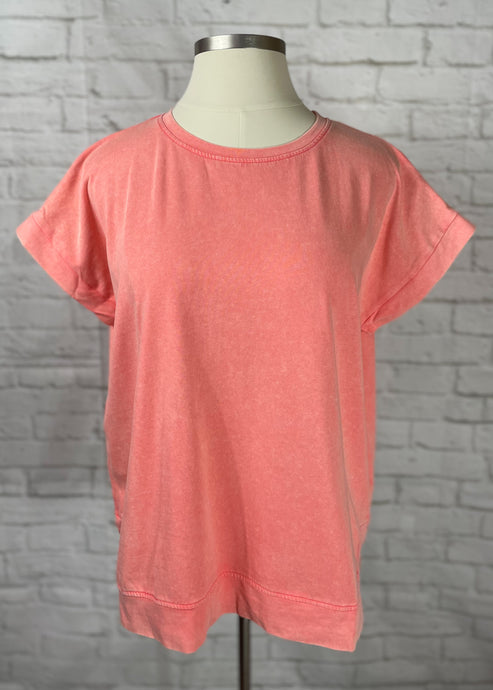 Peach Tunic Tee